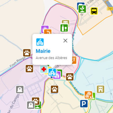 Carte interactive