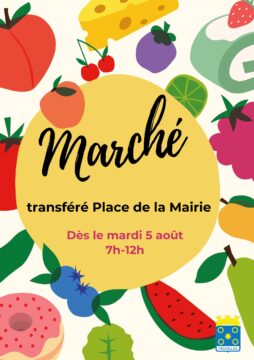 🎉 Nouvel emplacement du marché 🍅🍑