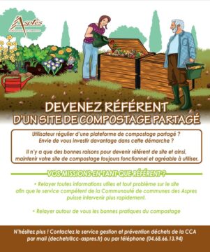 ♻️​ Devenez référent d&rsquo;un site de compostage partagé ♻️​