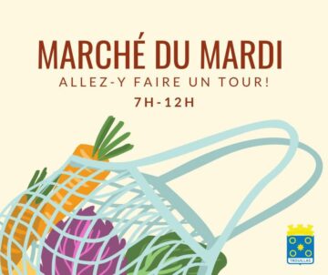 Marché hebdomadaire 🥦​🧀​​🍩