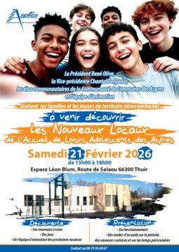 Nouveaux locaux accueil de loisirs adolescents des Aspres