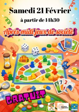 Après-midi jeux de société