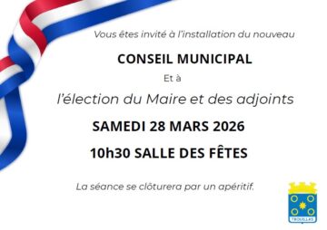 Installation du nouveau Conseil Municipal