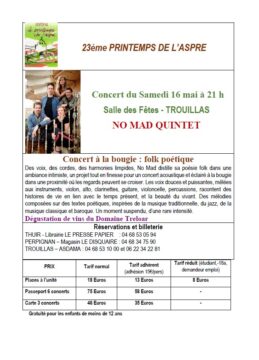 23ème Printemps de l’Aspre