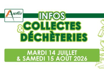 Infos collectes et déchèterie