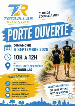 Rentrée du Trouillas Running Club