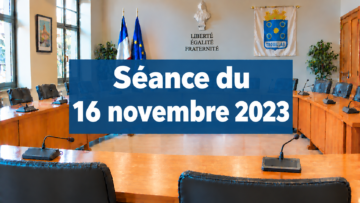Séance du 16 novembre 2023